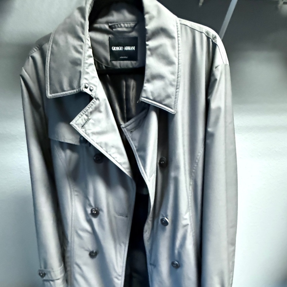 Giorgio Armani trench coat